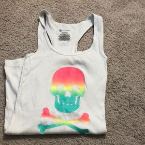 Scull tank top